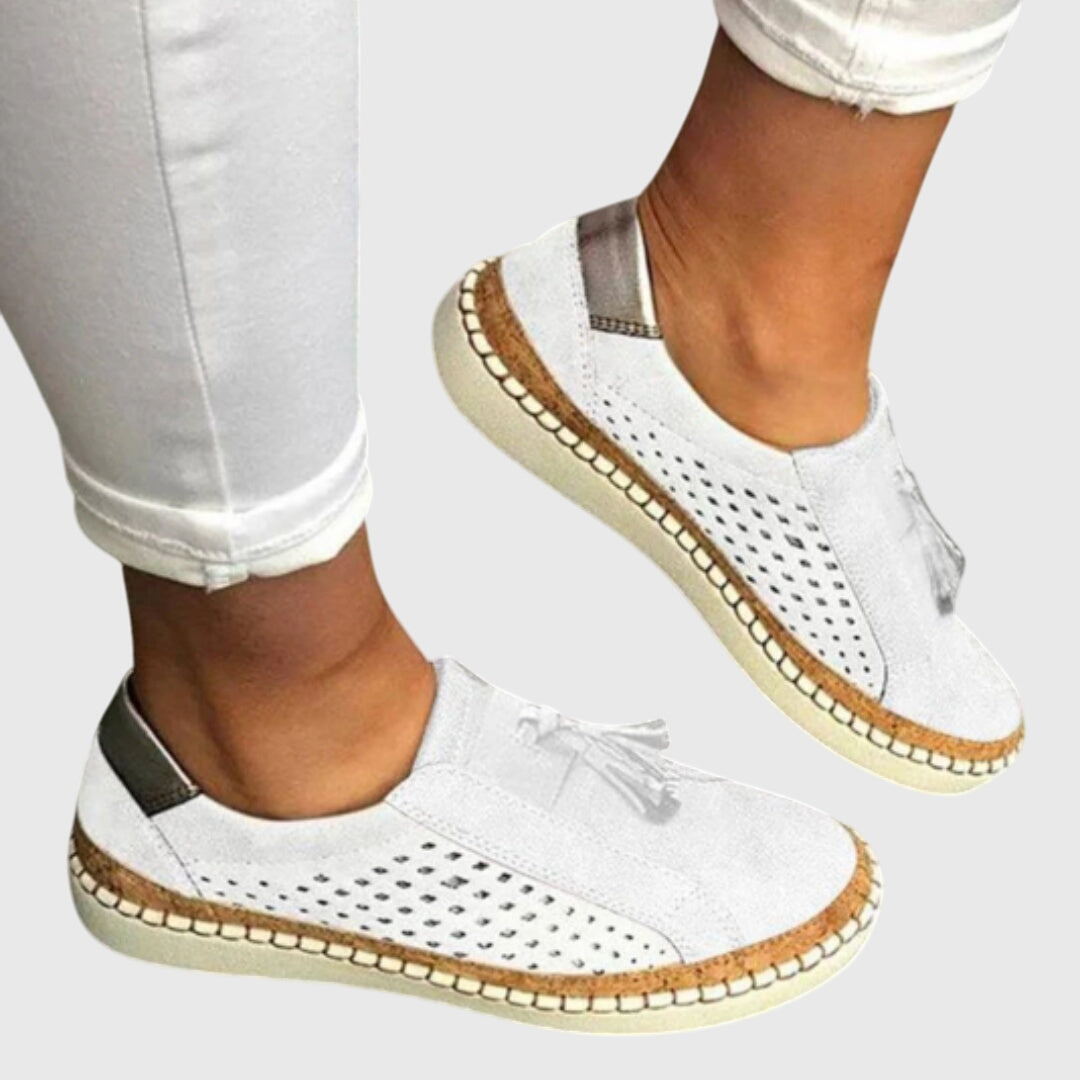 Tessia | Baskets Mocassin Perforées