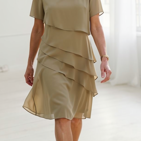 Maristelle | Robe Élégante Nuit Satinée