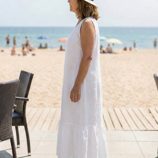 Ismerie | Robe Midi Drapeau Facile