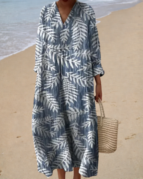 Isabelle | Robe Longue Tropicale
