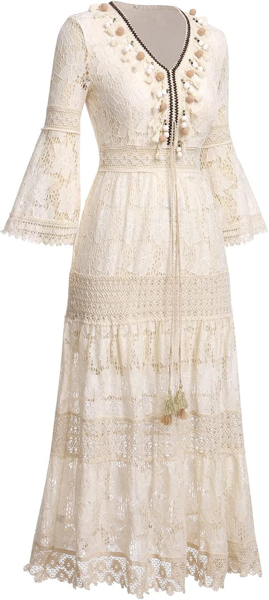 Anaëlle | Robe Maxi Romantique