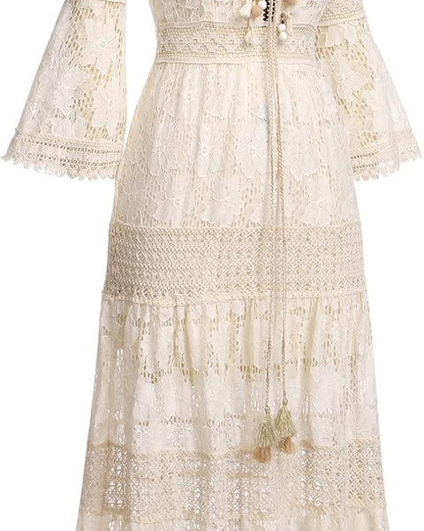 Anaëlle | Robe Maxi Romantique