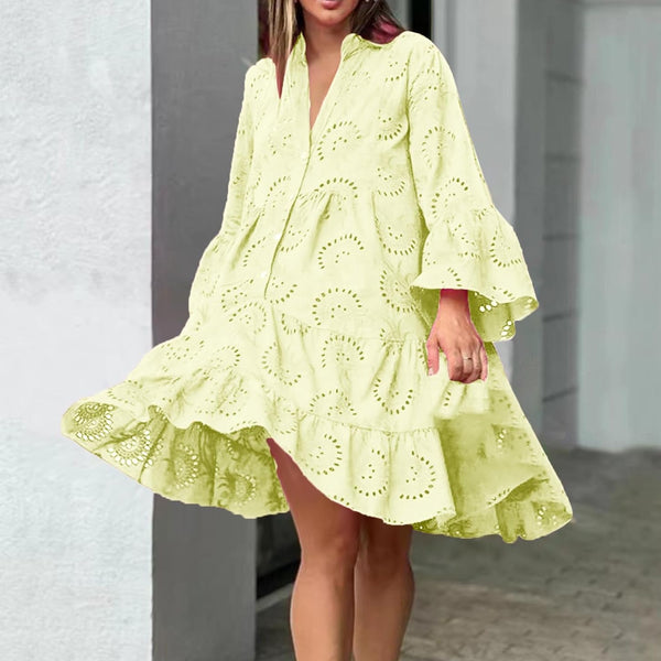 Capucine | Robe Bohème Ajourée