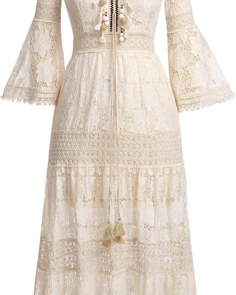 Anaëlle | Robe Maxi Romantique