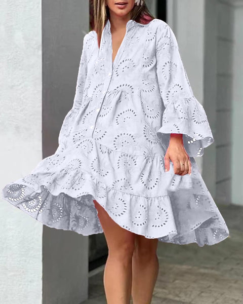 Capucine | Robe Bohème Ajourée