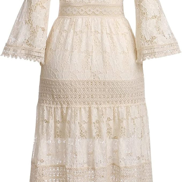 Anaëlle | Robe Maxi Romantique