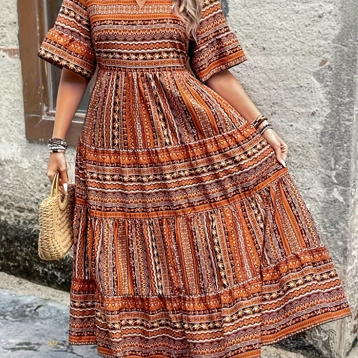 Gaëlle | Robe Maxi Bohème