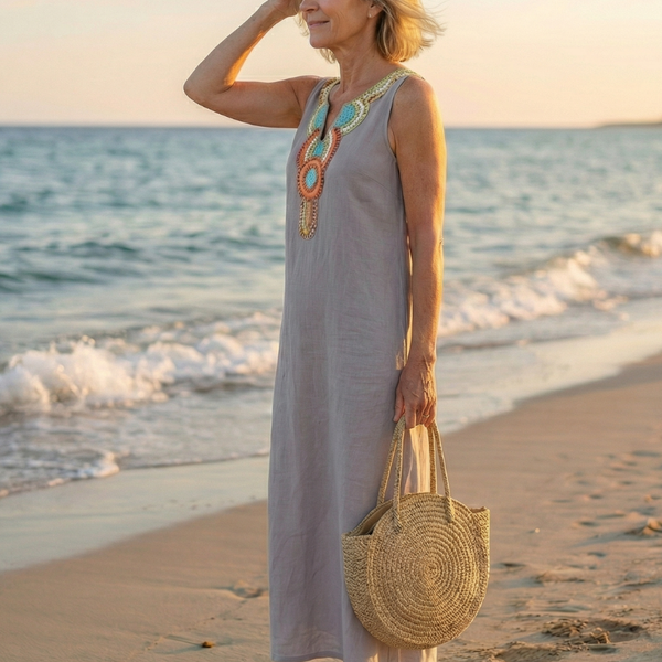 Arielle | Robe Midi Airy Flow