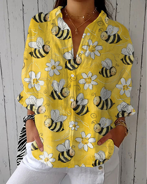 Franka | Blouse Fleur d'Abeille