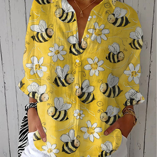 Franka | Blouse Fleur d'Abeille