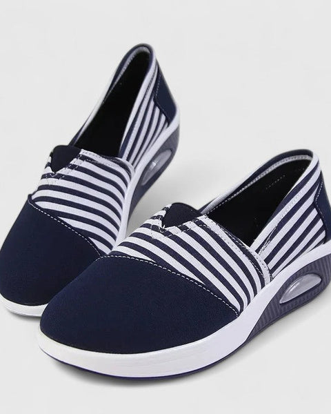 Marina | Baskets Slip-On Rayées