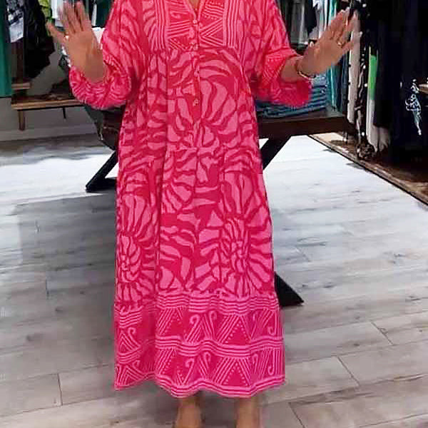Solange | Robe Maxi Évasée
