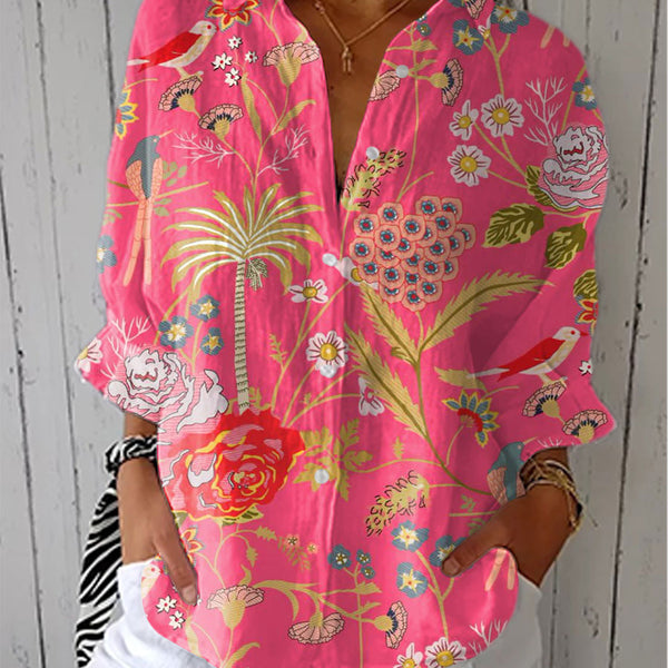 Blandine | Blouse Botanique Exotique