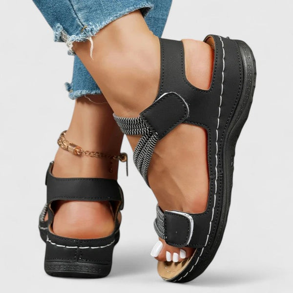 Rosalie | Sandales Orthopédiques Croisées