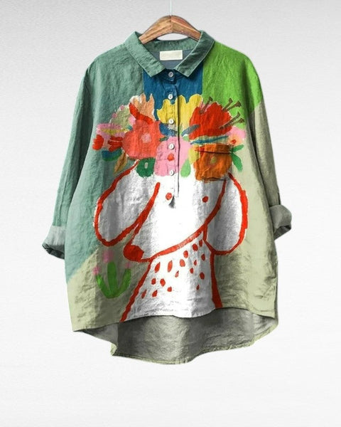 Isaline | Blouse Artistique Florale