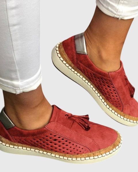 Tessia | Baskets Mocassin Perforées