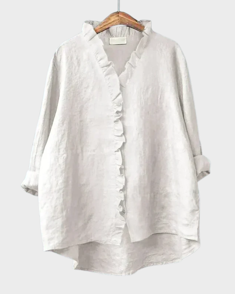 Célestine | Blouse Volants Délicate