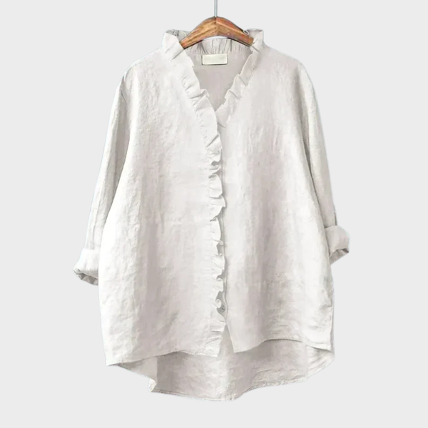 Célestine | Blouse Volants Délicate