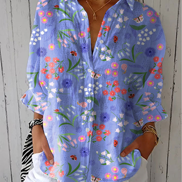 Floriane | Blouse Jardin Enchanté