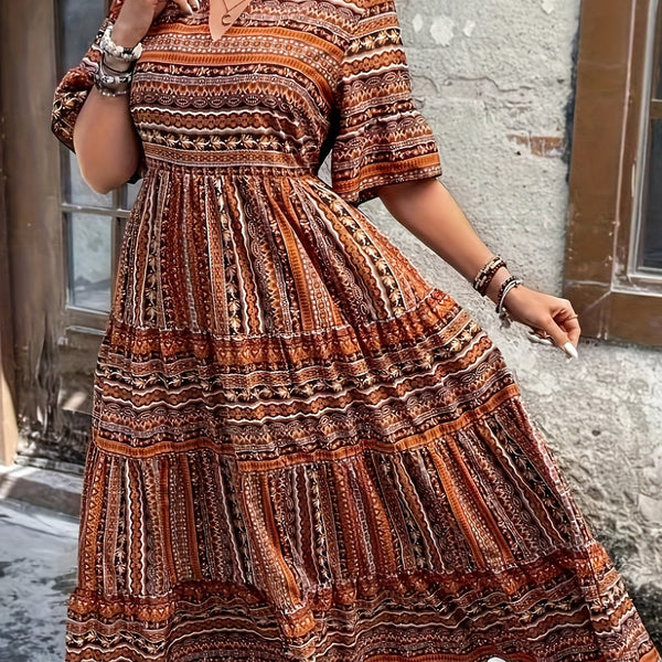 Gaëlle | Robe Maxi Bohème