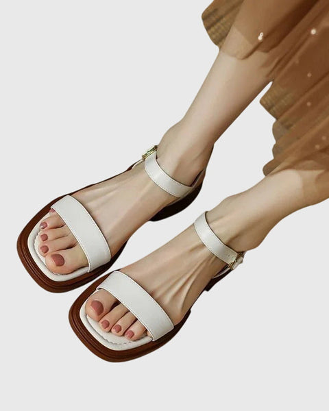 Lucile | Sandales Orthopédiques Épurées