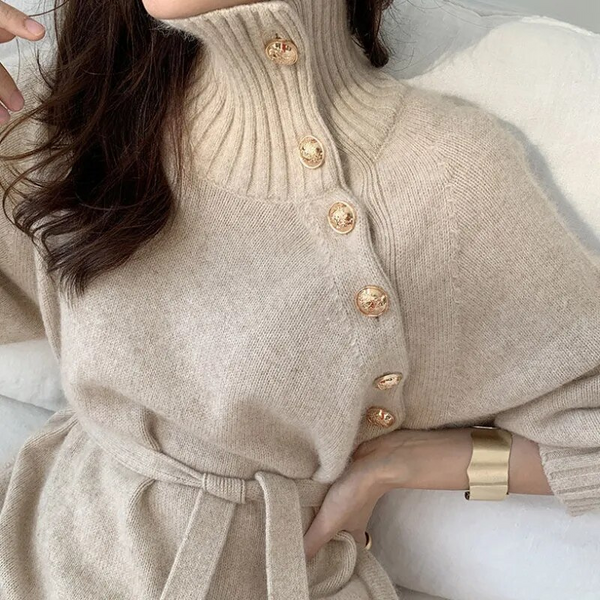 Bérénice | Robe Maille Élégante
