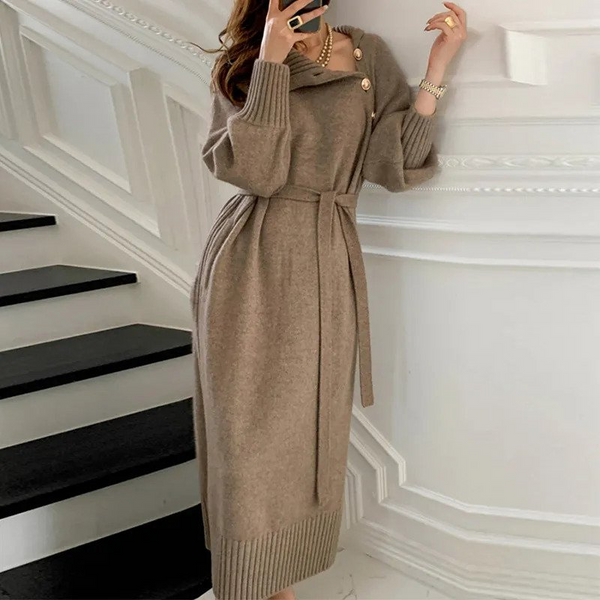 Bérénice | Robe Maille Élégante