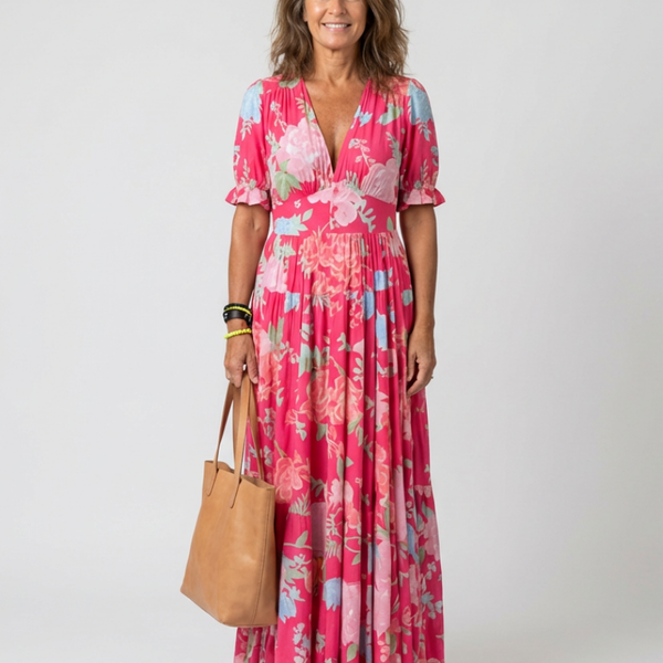 Rosalie | Robe Maxi Fleurie Bohème