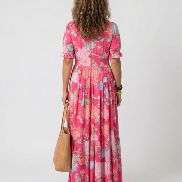 Rosalie | Robe Maxi Fleurie Bohème