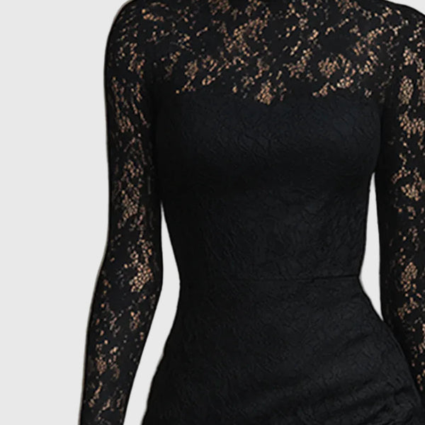 Séraphine | Robe Maxi Dentelle Élégante