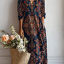 Sidonie | Robe Imprimée Élégante