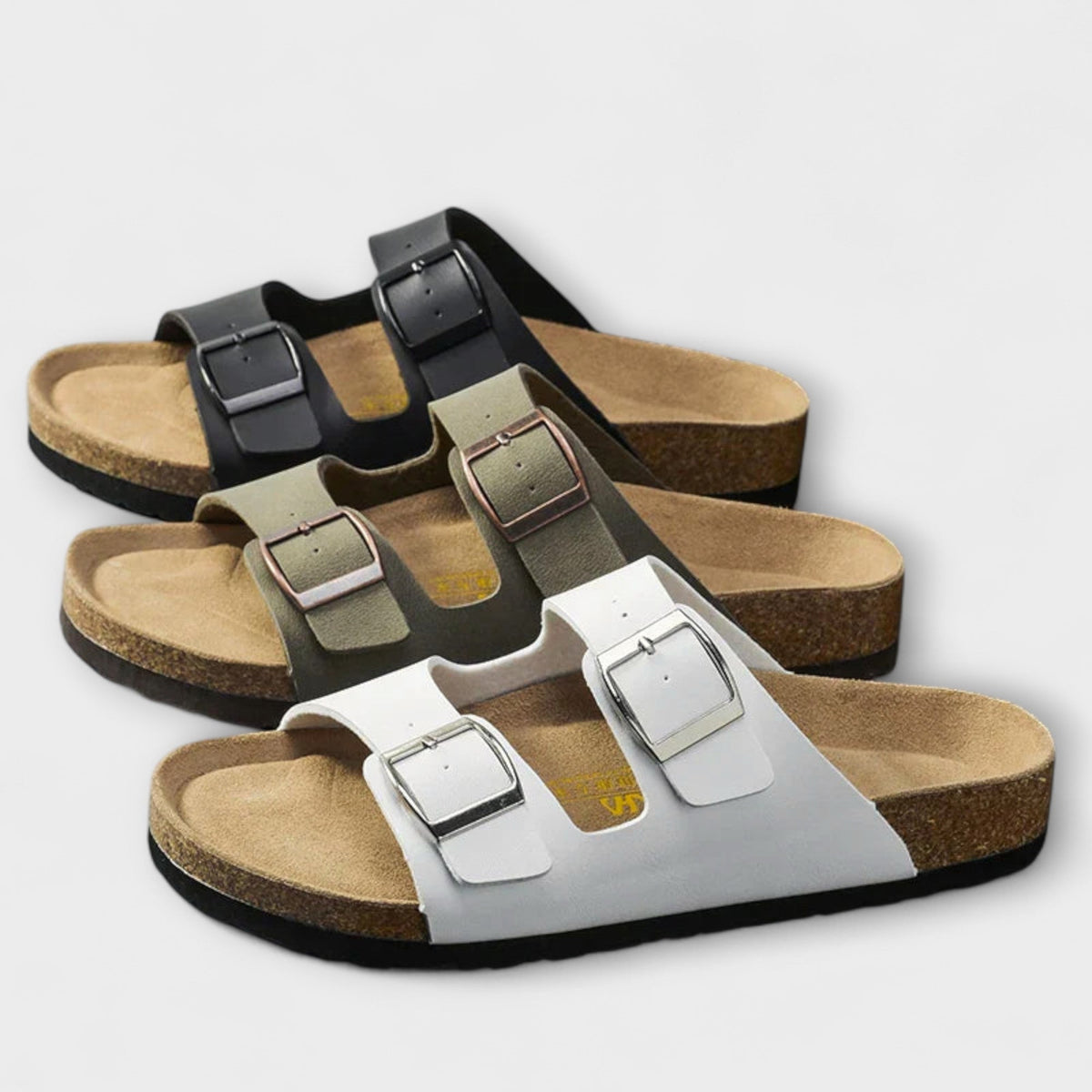 Alba | Mules Orthopédiques Double Boucle