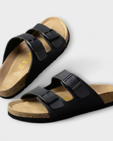 Alba | Mules Orthopédiques Double Boucle
