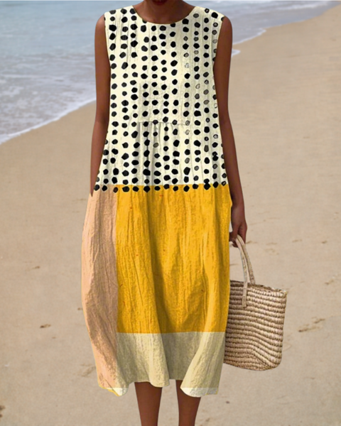 Adèle | Robe Midi Moderne