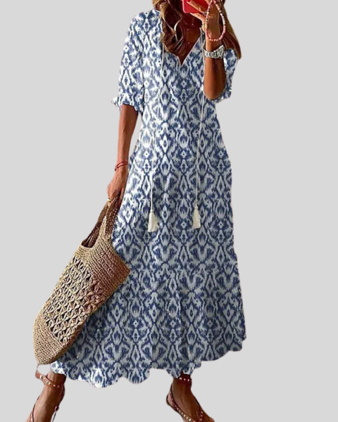 Michaela | Robe Maxi Bohème Chic