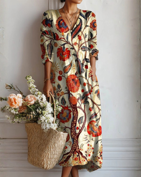 Cléophée | Robe Imprimée Florale