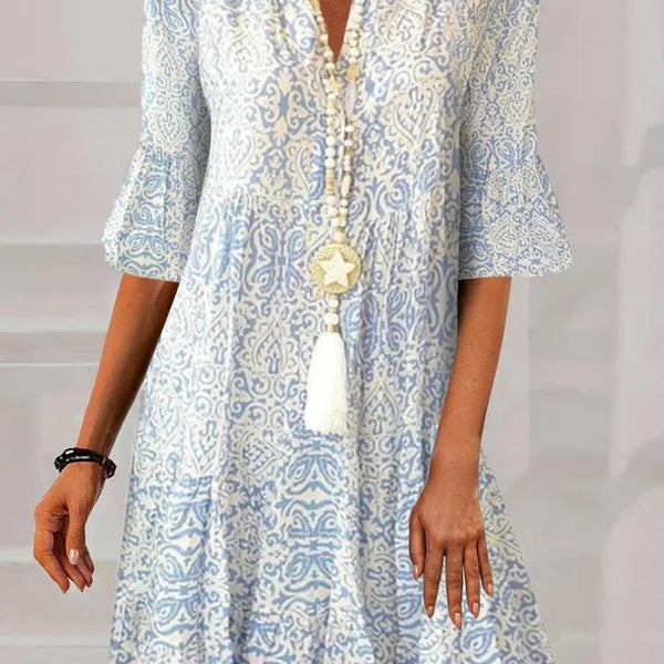 Liane | Robe Bohème Raffinée