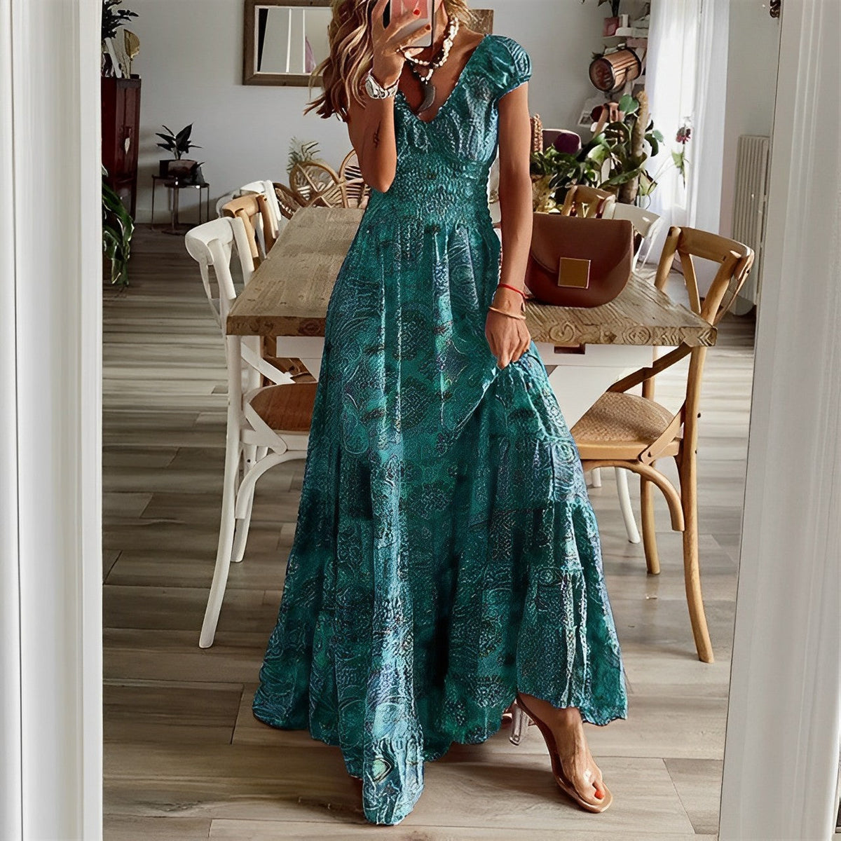 Kaida | Robe Maxi Élégante