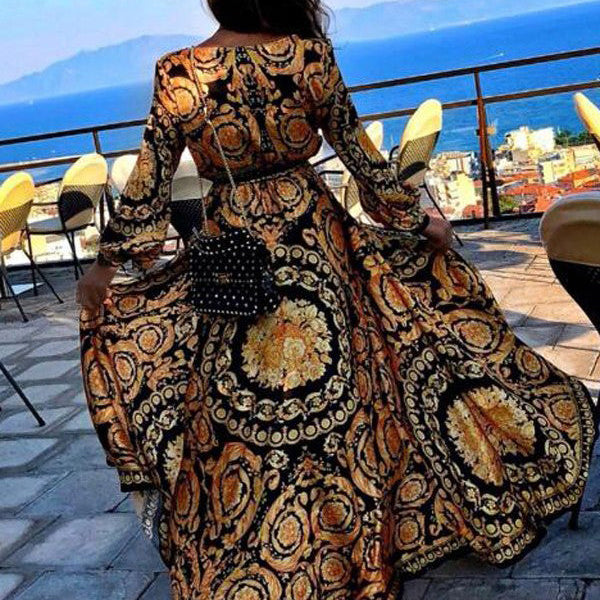 Faye | Robe Maxi Cache-Cœur