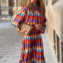  Chevron multicolore