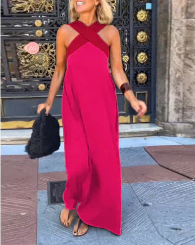 Calistée | Robe Longue Élégance Croisée