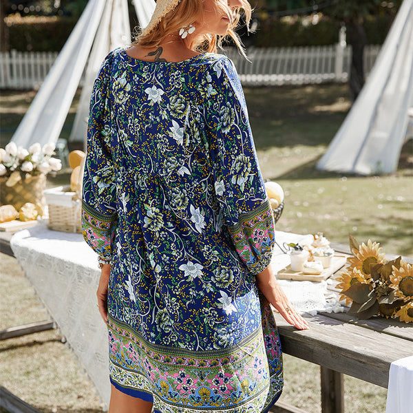 Adeline | Robe Bohème Fleurie