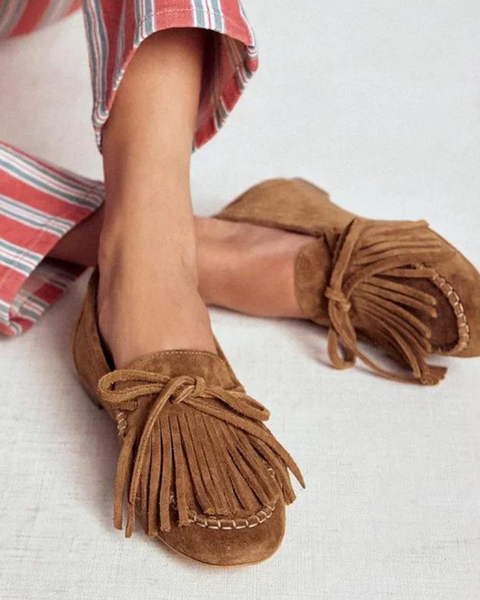 Sienna | Mocassins Franges Bohème