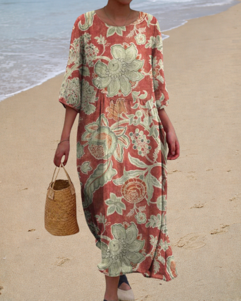 Bérénice | Robe Longue Florale