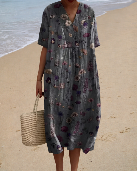 Violette | Robe Fleurie Bohème
