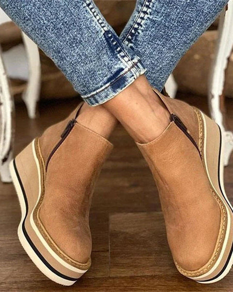 Séverine | Bottines Compensées Confort
