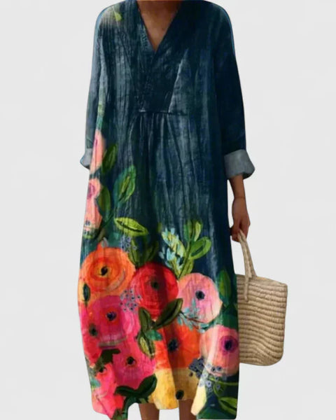 Bertille | Robe Maxi Imprimée