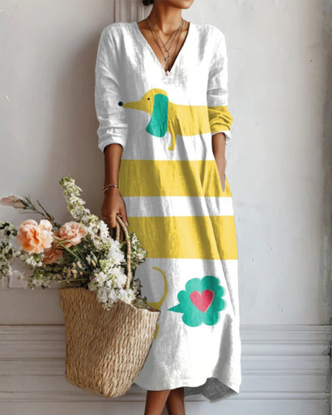 Zélie | Robe Imprimée Ludique