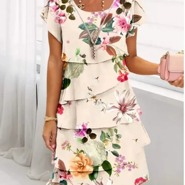 Évaloria | Robe Élégante Florale