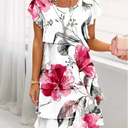  Floral blanc